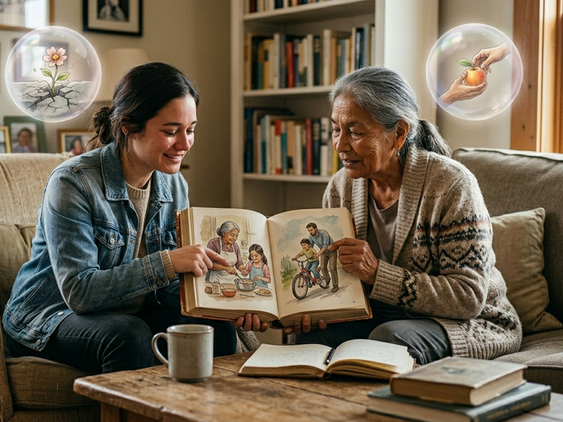 How Family Storybooks Teach Life Lessons